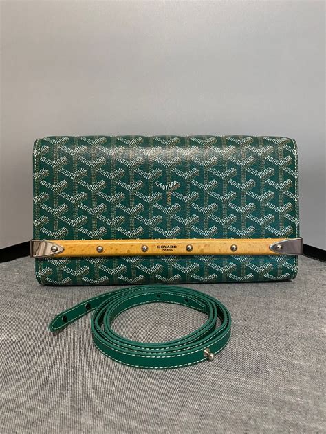 goyard monte carlo clutch blue|monte carlo pm crossbody bag.